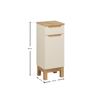 Szafka dolna 35cm 1 Drzwi 1 Szuflada