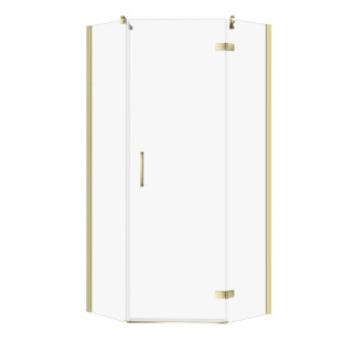 Cersanit Jota sprchový kout P zlatá čiré sklo 90x90x195 S160-019