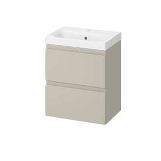 Skříňka Cersanit Moduo Slim 50 s umyvadlem kašmír set C470, S801-593