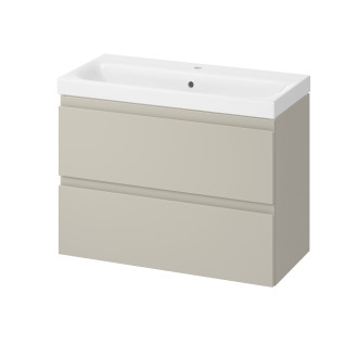 Skříňka Cersanit Moduo Slim 80 s umyvadlem kašmír set C472, S801-595