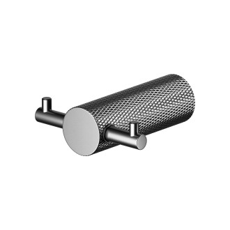 Háček Cersanit Zen dvojitý černý gun metal, S951-876