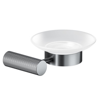 Mýdlenka Cersanit Zen nástěnná černá gun metal, S951-896
