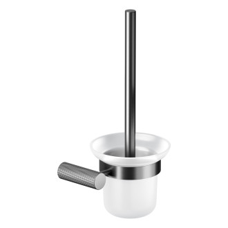 WC štětka Cersanit Zen závěstná černá gun metal, S951-900