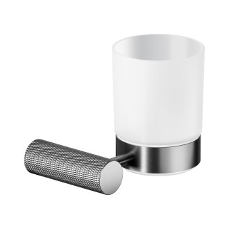 Kelímek Cersanit Zen nástěnný černý gun metal, S951-904