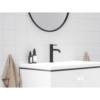 Umyvadlová stojánková baterie Espirit ES 012.00 (ES 012.20BLM Umyvadlová stojánková baterie 190 mm bez výpusti, Black Matt)