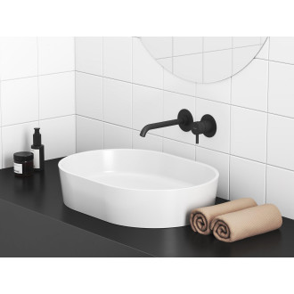 Umyvadlová podomítková baterie Espirit, pro R-box (ES 019.20BLM.O1.RB07B Umyvadlová podomítková baterie bez tělesa, Black Matt)