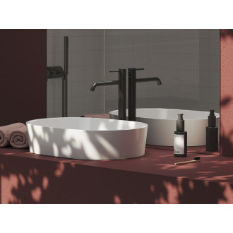 Umyvadlová stojánková baterie Espirit ES 015.00 (ES 015.20GB Umyvadlová stojánková baterie 340 mm bez výpusti, Graphite Brushed)