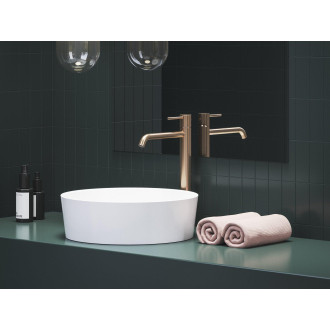 Umyvadlová stojánková baterie Espirit ES 015.00 (ES 015.60RGB Umyvadlová stojánková baterie 340 mm bez výpusti, Rose Gold Brushed)