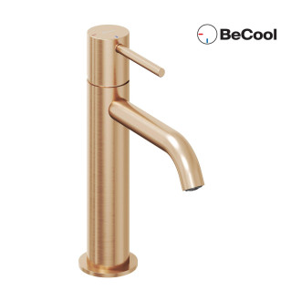 Umyvadlová stojánková baterie Espirit BeCool ES 012.01 (ES 012.61RGB Umyvadlová stojánková baterie BeCool 190 mm bez výpusti, Rose Gold Brushed)