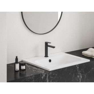 Umyvadlová stojánková baterie Eleganta EL 012.00 (EL 012.20BLM Umyvadlová stojánková baterie 170 mm bez výpusti, Black Matt)