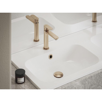 Umyvadlová stojánková baterie Eleganta EL 012.00 (EL 012.60RGB Umyvadlová stojánková baterie 170 mm bez výpusti, Rose Gold Brushed)