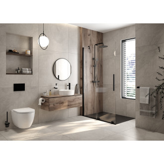 Deante Arnika Držák ručníků, nástěnná, černá ADA_N621