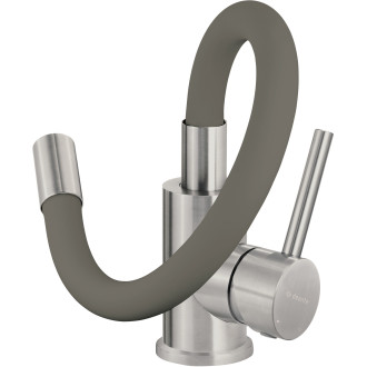 Deante Kuchyňská baterie s flexibilním ramenem, titan BOC_T720