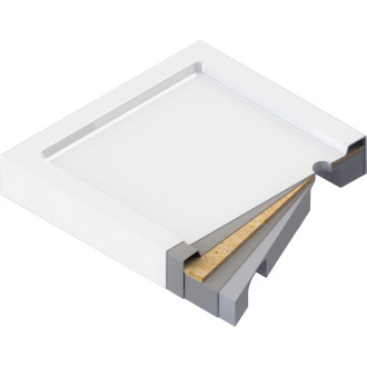 Deante JASMIN PLUS Sprchová vanička 100x80, akrylát bílá KTJ_046B