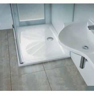 Sprchová vanička obdélníková Ravak 120x70 cm litý mramor XA03G101010