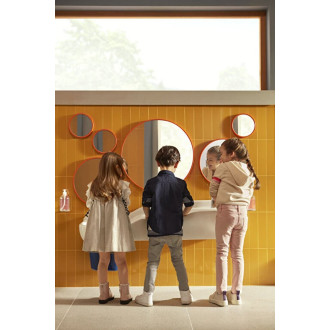 Zrcadlo VitrA Sento Kids 40x40 cm oranžová 65866