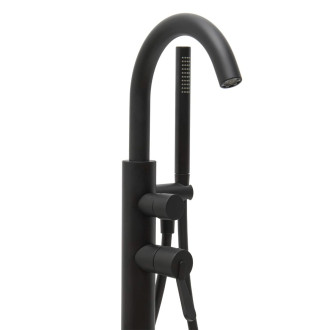 Vanová baterie AGAPE stojící černá matná EFEZ028E