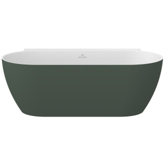 Vana Freedom Wall II Tec (Vana Freedom Wall II Tec 170x87, volně stojící, Grey Green/bílá, krytka odtoku bílá)