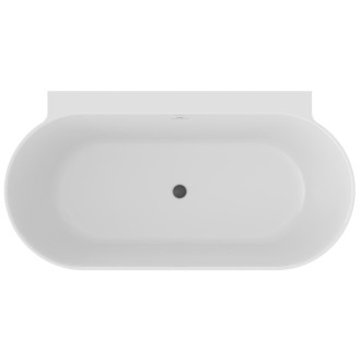 Vana Freedom Wall II Tec (Vana Freedom Wall II Tec 170x87, volně stojící, černá/bílá, krytka odtoku černá)