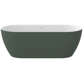 Vana Freedom O Tec (Vana Freedom O Tec 170x77 volně stojící, Grey Green/bílá, krytka odtoku bílá)
