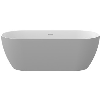Vana Freedom O Tec (Vana Freedom O Tec 170x77 volně stojící, Smoke Grey/bílá, krytka odtoku bílá)