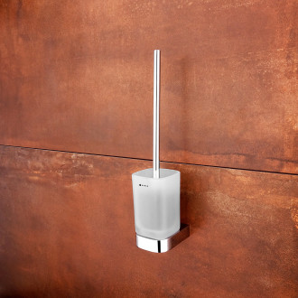 Nimco Nikau NK 30094CN-HR-26 Toaletní WC kartáč s hranatou rukojetí