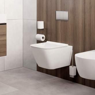 Nimco Nikau NK 30094KN-HR-26 Toaletní WC kartáč s hranatou rukojetí