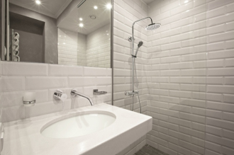 Invena DAFNI BP-88-U01 Podomítková umyvadlová baterie, chrom