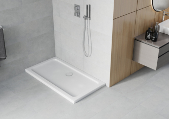 Mexen slim obdélníková sprchová vanička 120 x 70 cm, bílá - 40107012