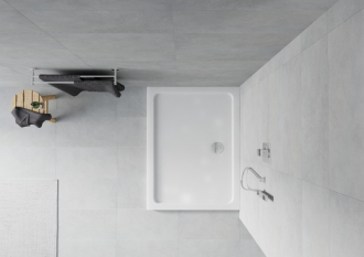 Mexen slim obdélníková sprchová vanička 120 x 80 cm, bílá - 40108012