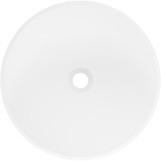 Volně stojící umyvadlo Mexen Ajax-01 z konglomerátu 45 x 45 cm, matná bílá - 26504500