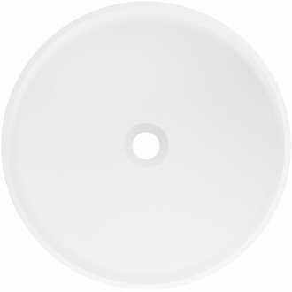 Volně stojící umyvadlo Mexen Onyx-01 z konglomerátu 45 x 45 cm, matná bílá - 26524500