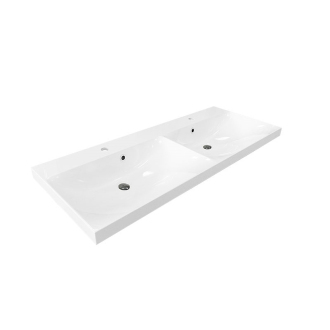 Mailo, koupelnová skříňka s umyvadlem z litého mramoru, 1210x415x476 mm, antracit CN538M