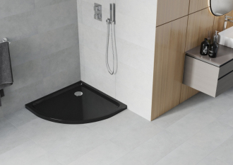 MEXEN Sprchová vanička Black 90x90, 41709090