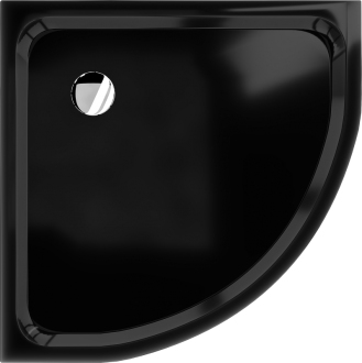 MEXEN Sprchová vanička Black 90x90, 41709090