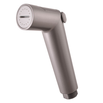 RAV SLEZÁK Ruční sprcha k bidetové baterii se stop ventilem, Metal grey PS0017MG