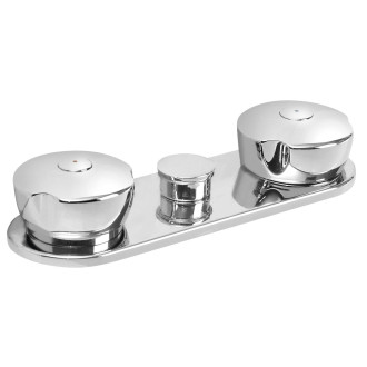 Kohoutková baterie s přepínačem 18x6 cm, chrom BD13151