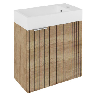 LATUS IV umyvadlová skříňka 49,5x50x25cm, dub alabama strip