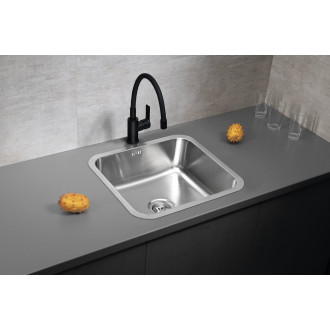 Nerezový vestavný dřez 50x18x45cm