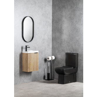 LARA WC kombi, spodní/zadní odpad, černá mat 60433