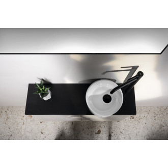 PREMIO deska kompozit 80x23,5cm, černá mat