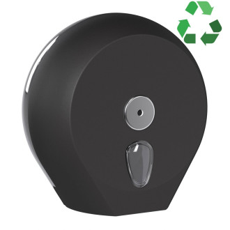 ECOLORED zásobník na toaletní papír max. Ø 23cm, ABS, Soft Touch, černá mat