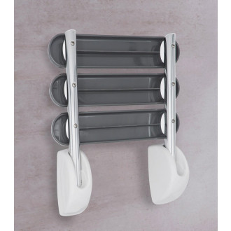 HANDICAP sklopné sedátko do sprchového koutu, 36x25cm, bílá UBC-A140101