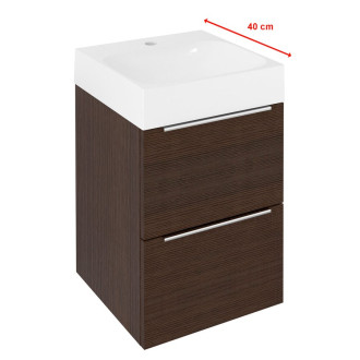 EMONA umyvadlová skříňka 39,4x55x39cm, borovice rustik