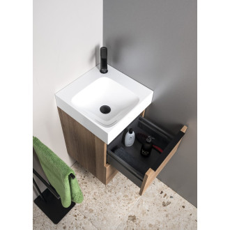 EMONA umyvadlová skříňka 39,4x55x39cm, borovice rustik