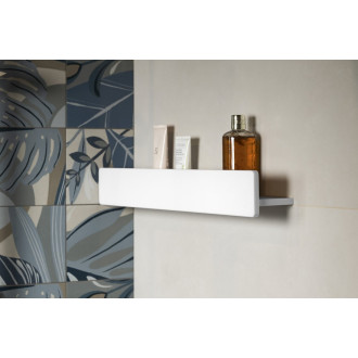 ABELINE police s hrazdou rockstone 600mm, bílá mat UBC-AB604-0101