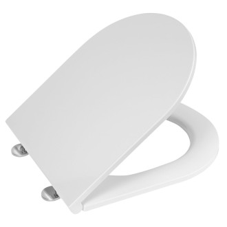 SISTEMA A WC sedátko, SLIM, Soft Close, Easy Take, bílá