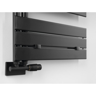 MYTHOS otopné těleso 500x1130 mm, černá mat