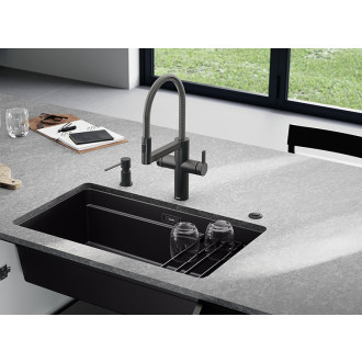 Blanco LATO černá matná dávkovač saponátu černá matná  525 789