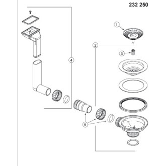 Blanco FLEX Pro 45 S Nerez přírodní lesk oboustranné provedení (232887+232250)
